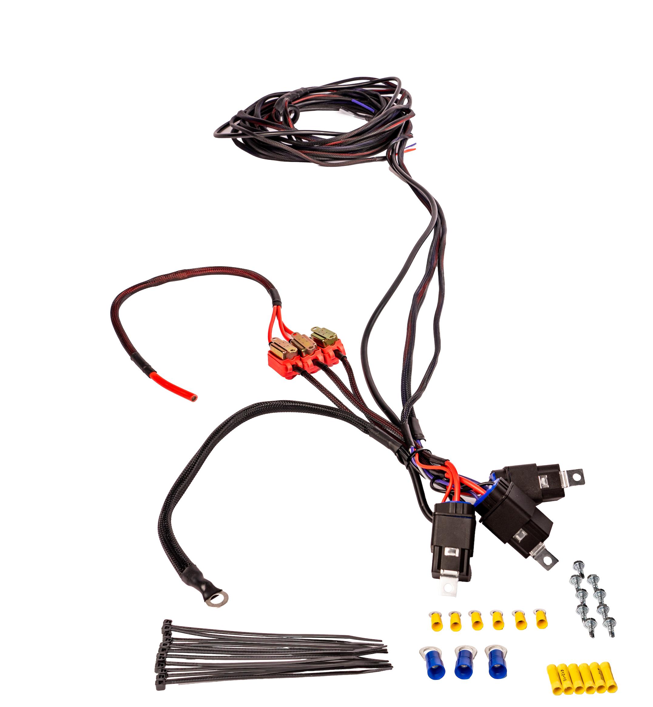 Aeromotive Wiring Kit, Fuel Pump, Triple - 16313