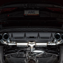 AWE Touring Edition Exhaust for Audi 8Y S3 - Chrome Silver Tips - 3015-42897