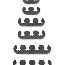 Mr. Gasket Wire Separators - Plastic - 7 mm / 8 mm - Black.  - 9728