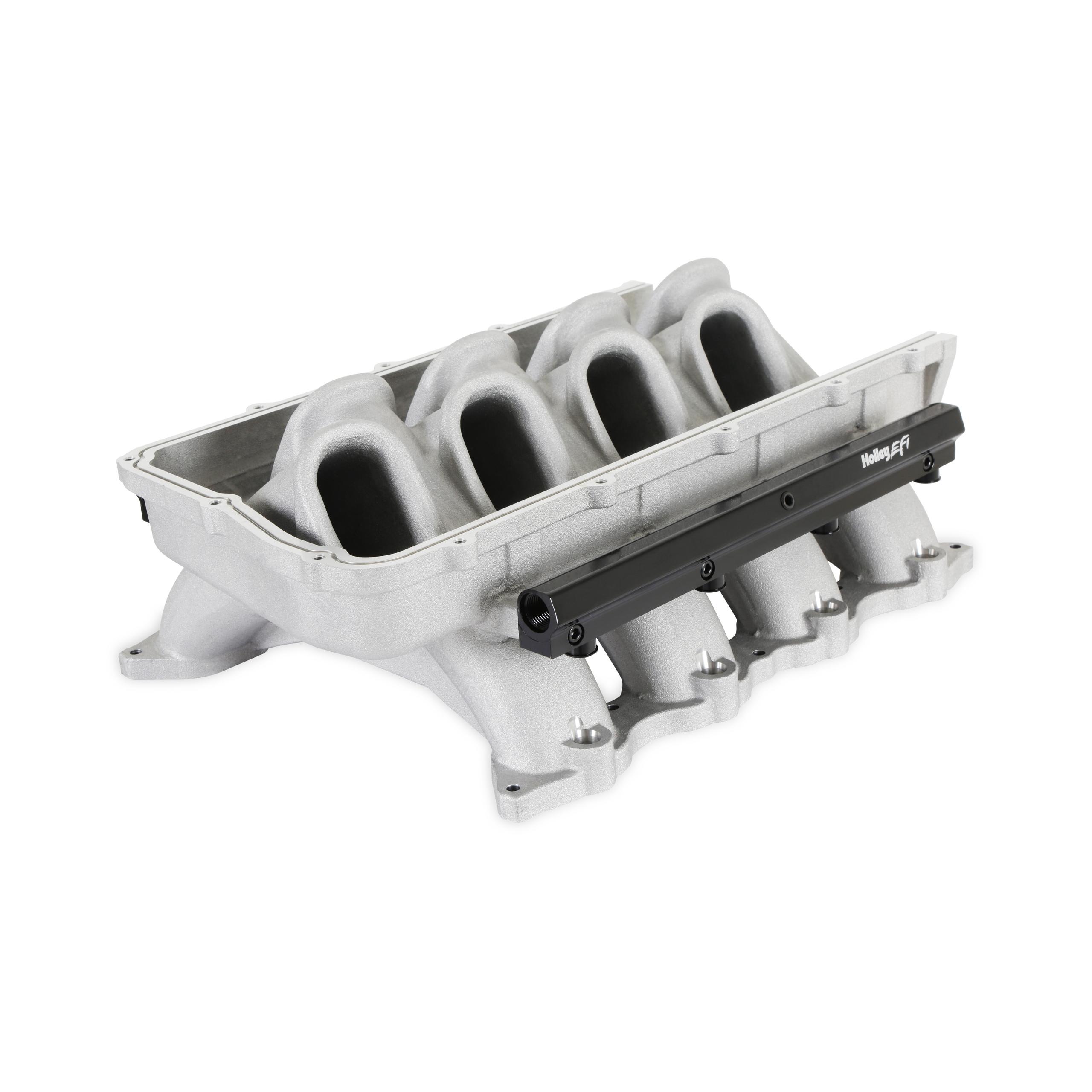 Holley ULTRA LO-RAM BASE, FORD COYOTE FRONT FEED - 300-921