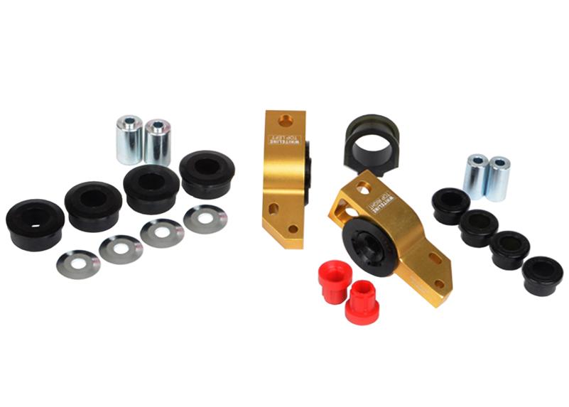 Whiteline Performance Essential Vehicle Kit Essential Front And Rear Vehicle Kit Contains W0503, Kca316, W13204 And W0504 Whiteline (2004-2018 A3, A3 Quattro, Passat, Jetta, Rabbit, GTI, Golf, Eos, TT Quattro, TT, Tiguan, TTS Quattro, Passat CC, TT RS Qua