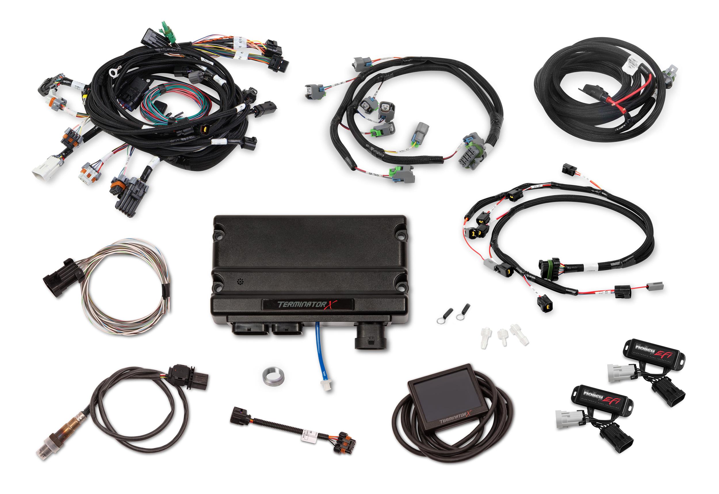 Holley Terminator X Ford Mod Motor 2V Kit.  - 550-1217