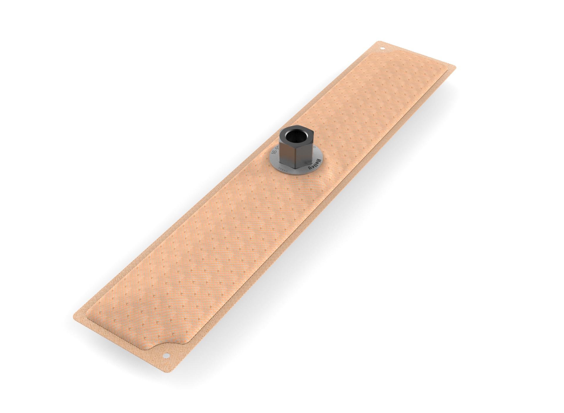 Holley 15" x 3" HydraMat, Rectangle.  - 16-105