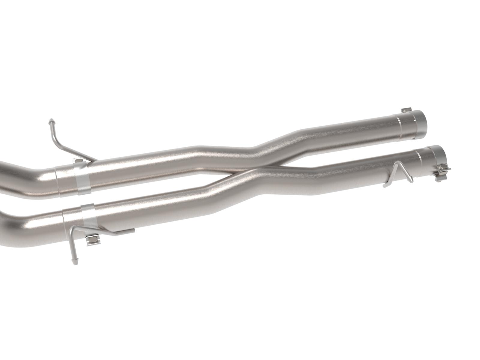 AFE Vulcan Series 3 IN to 3-1/2 IN Stainless Steel Cat-Back Exhaust System Black (2025 1500 RHO) - 49-32087-B