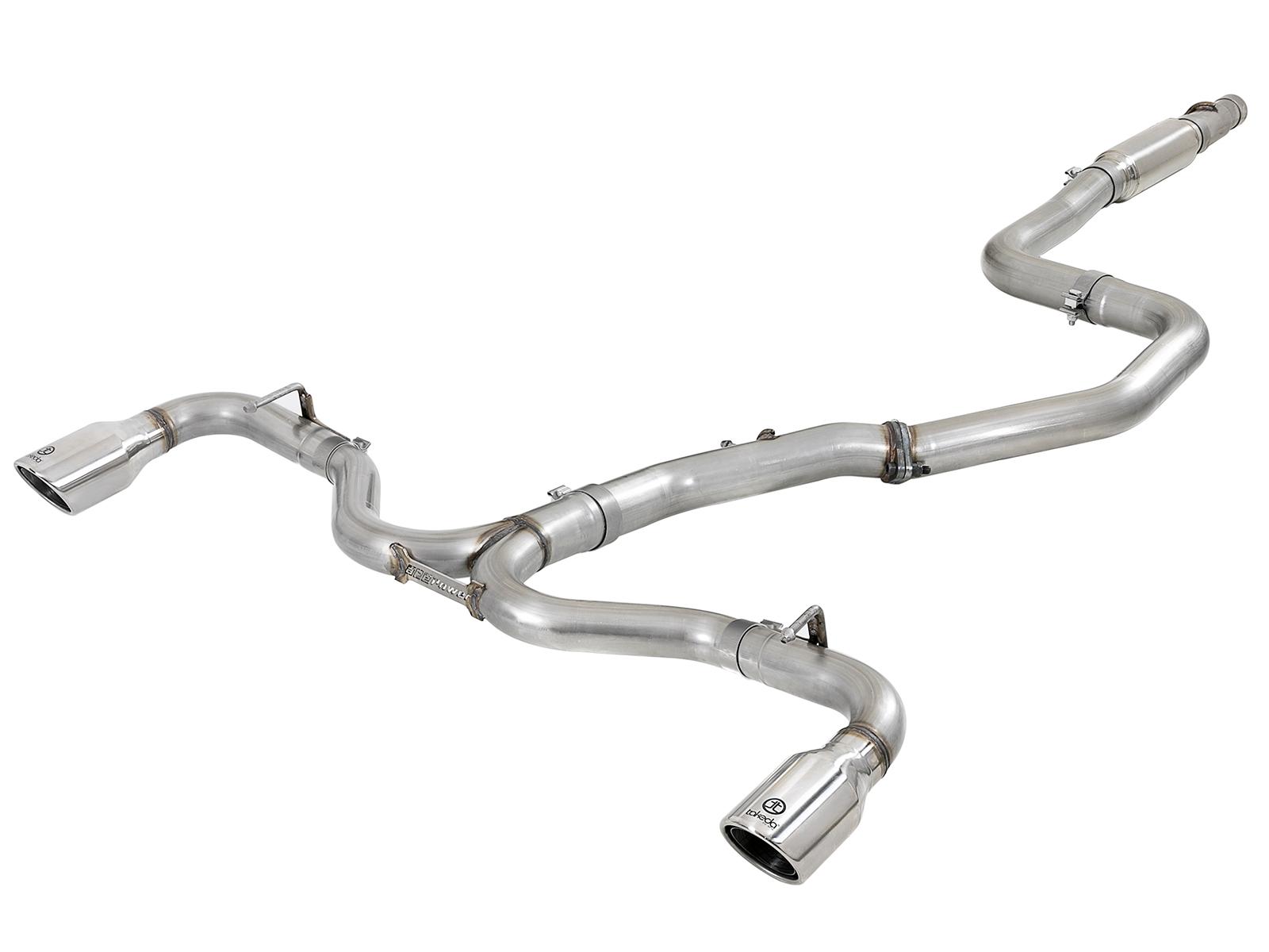 AFE Cat-Back Exhaust System (2018-2019 Hyundai Elantra L4-1.6L (t)) - 49-37003-1P