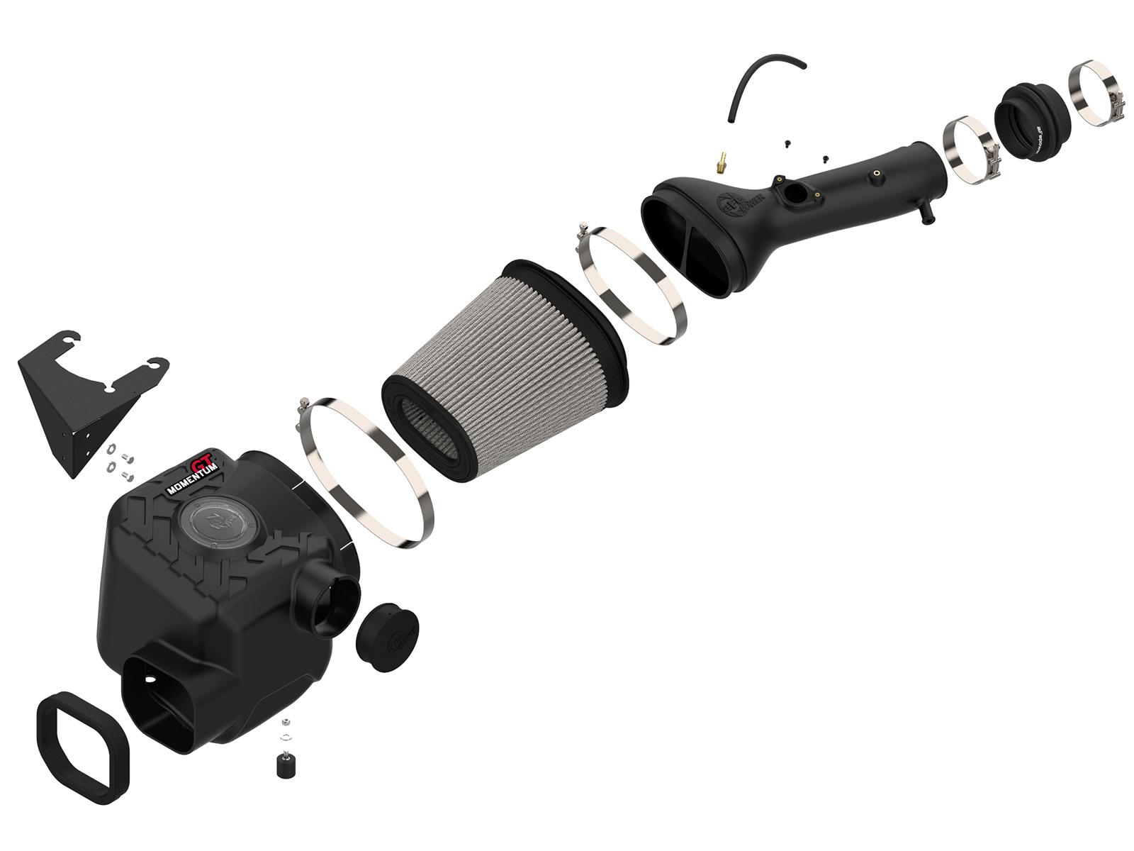 AFE Momentum GT Cold Air Intake System w/ Pro DRY S Filter (2012-2015 Tacoma, Tacoma, Tacoma, Tacoma, Tacoma, Tacoma, Tacoma) - 51-76012