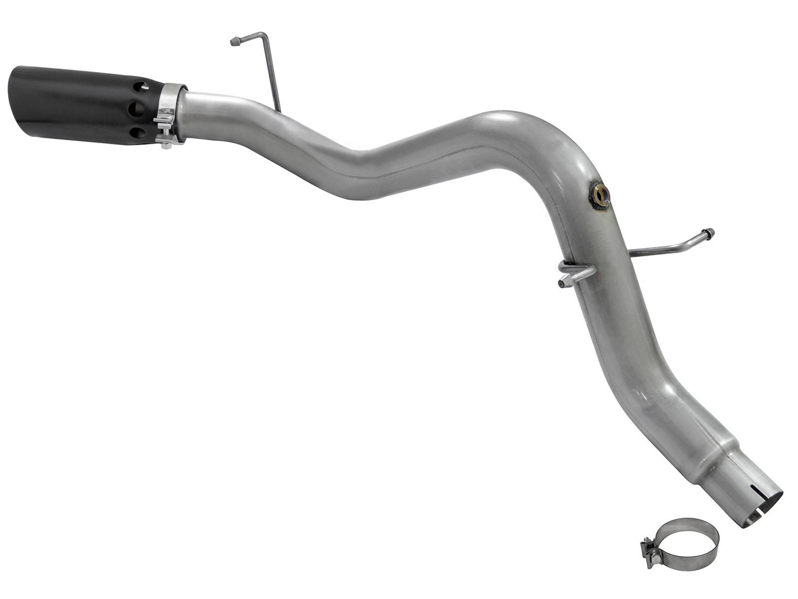AFE Large Bore-HD DPF-Back Exhaust System w/ Black Tip (2016-2021 Colorado, Canyon) - 49-44064-B