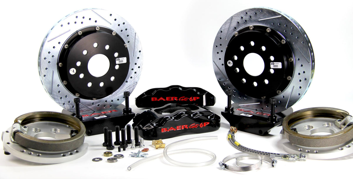 Baer 13" Pro Front Brake Kit, Black (1991 Syclone) - 4302496B