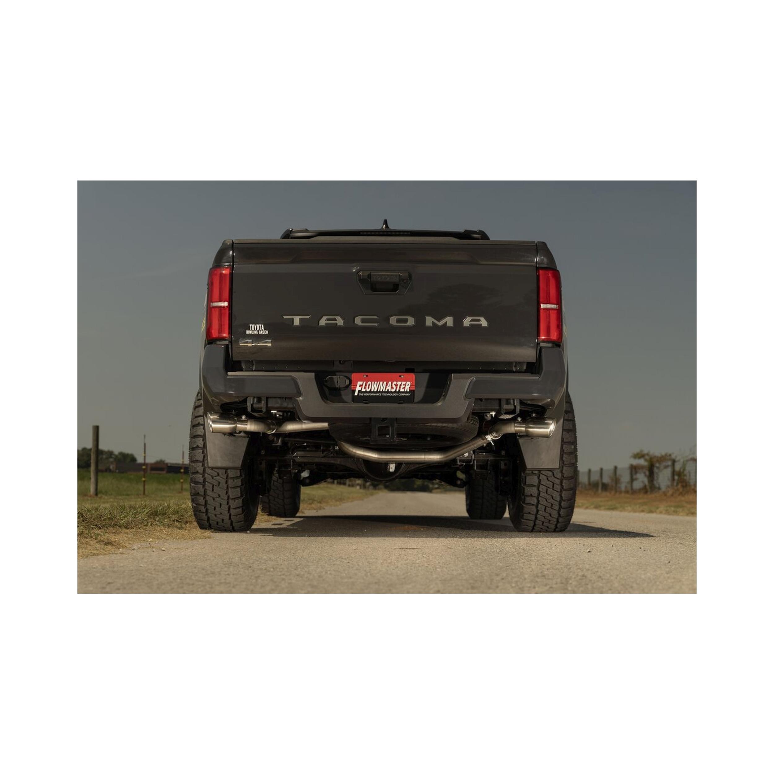 Flowmaster American Thunder Cat-back Exhaust System (2024 Tacoma) - 818176