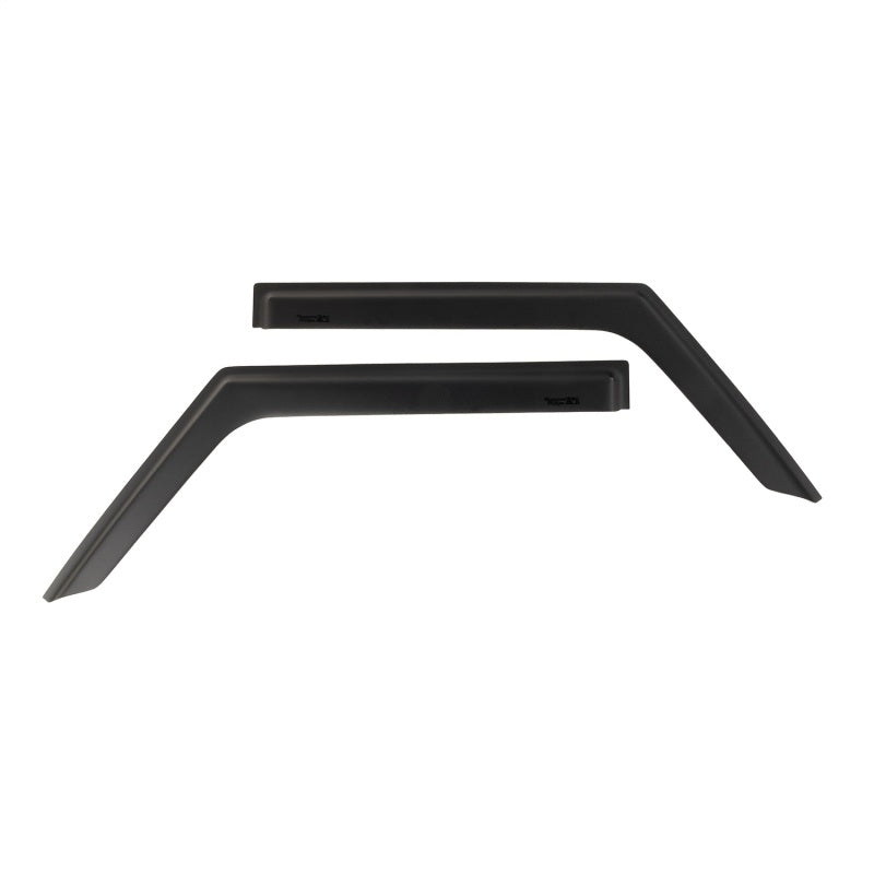 Rugged Ridge Window Visors Matte Black; 18-21 Jeep Wrangler Jl 2-Dr - 11349.16
