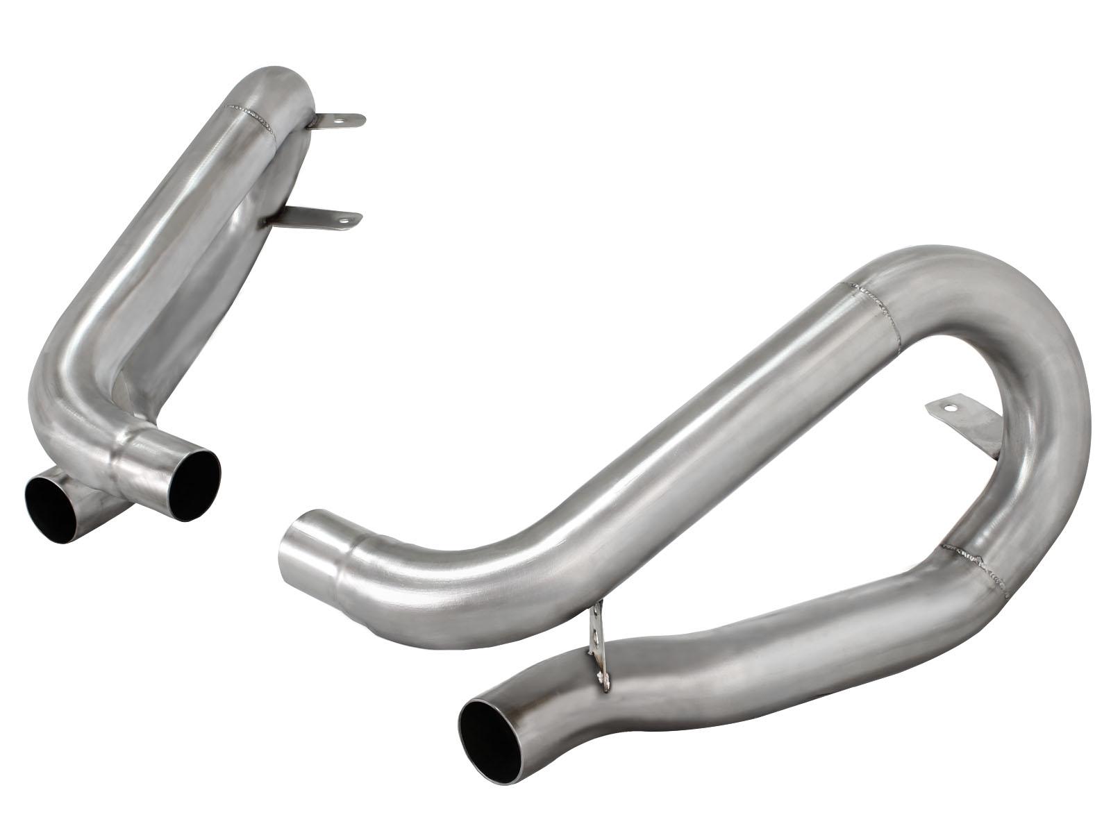 AFE MACH Force-Xp 304 Stainless Steel Muffler Delete Pipe (2012-2016 911, 911, 911, 911) - 49C36412