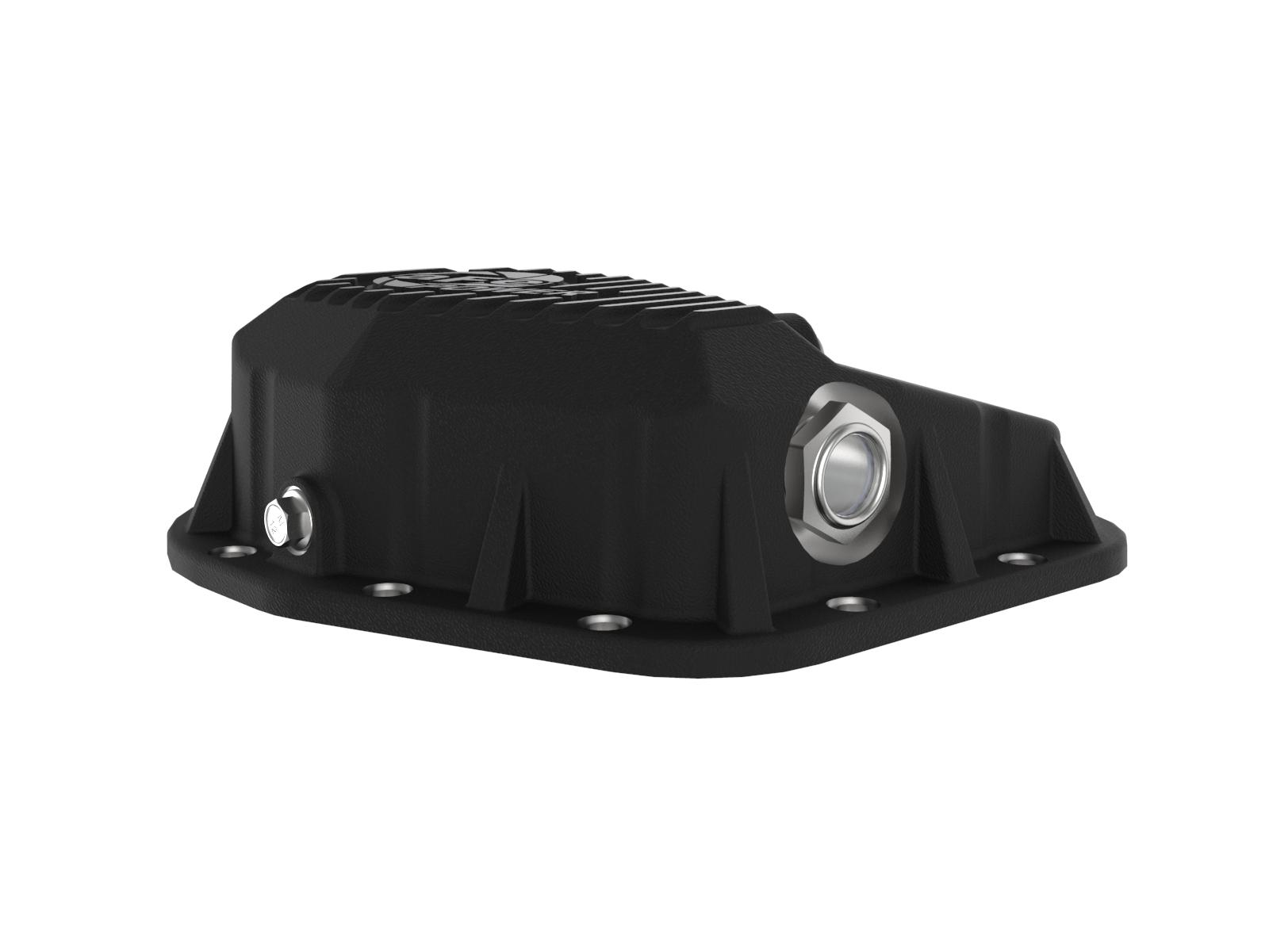 aFe Pro Series Rear Differential Cover - Black w/ Machined Fins (1997-2022 Ford F-150 / Raptor) -  46-71320B