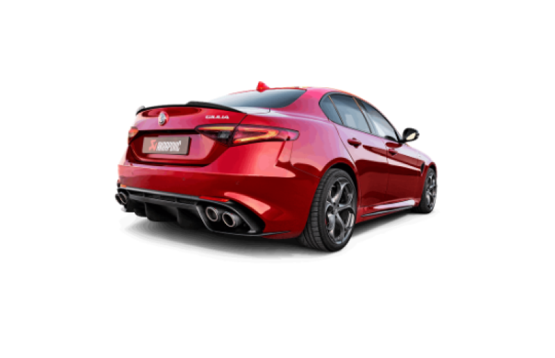 Akrapovic 2016-2020 Alfa Romeo Evolution Line (Titanium). (2017-2020 Giulia) - S-AR/TI/1H