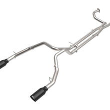 AFE 49-32084-B Vulcan Series 3" to 3-1/2" 304 Stainless Steel Cat-Back Exhaust System w/ Black Tips (2021+ Dodge Ram 1500 TRX V8-6.2L SC)