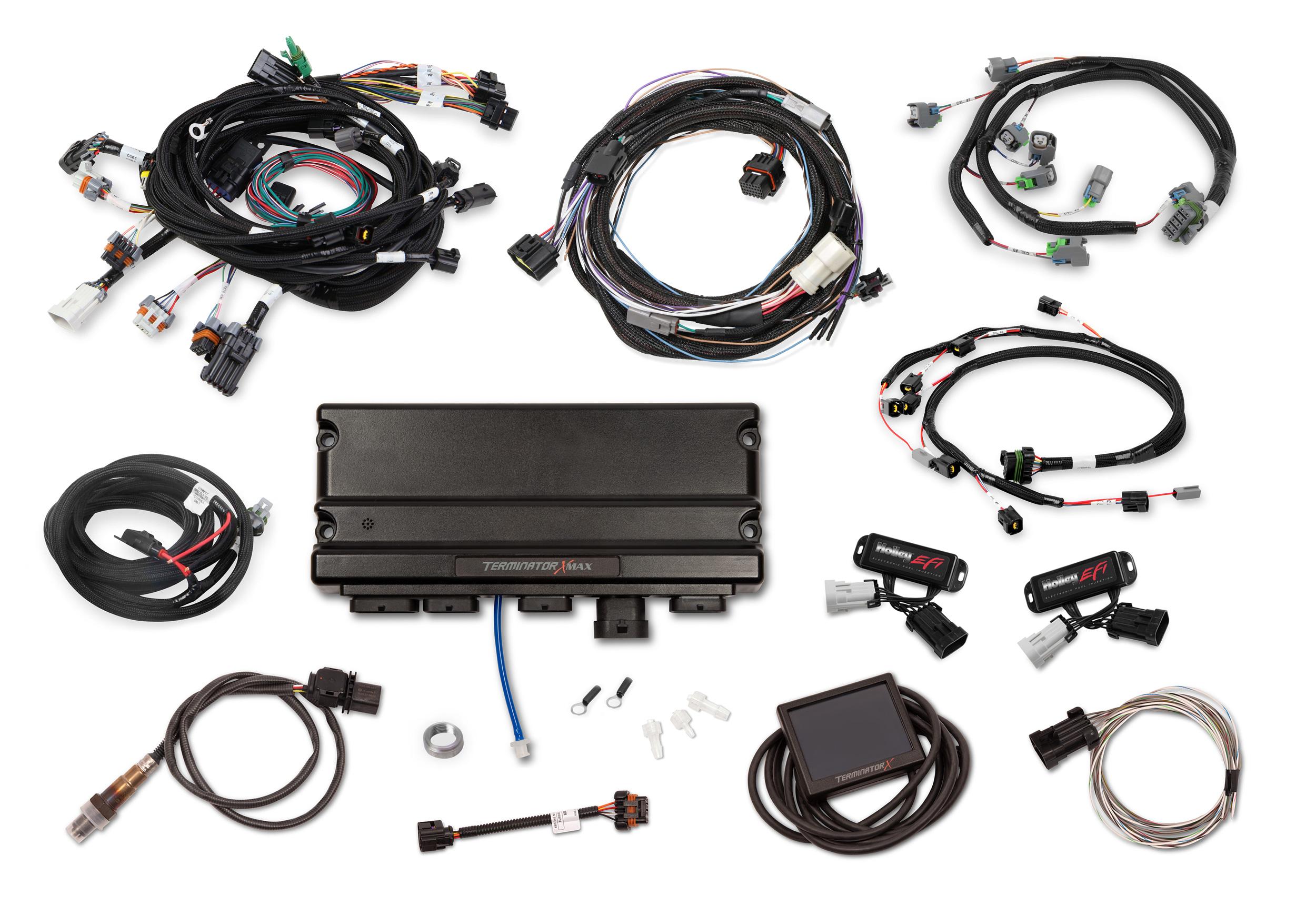 Holley Terminator X Max Ford Mod Motor 2V - with Transmission Control.  - 550-1317