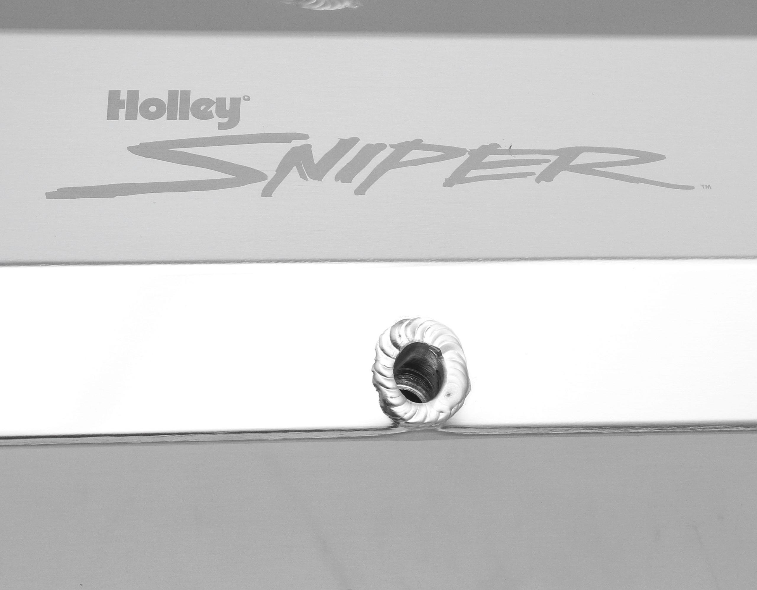 Holley Aluminum Valve Cover Set (1962-1985 Mustang, Mustang II, Ranchero, Thunderbird, Torino, Bronco, Country Sedan, Country Squire, Custom 500, E-100 Econoline, E-200 Econoline, E-300 Econoline, Fairlane, Falcon, Falcon Sedan Delivery, Galaxie, Galaxie