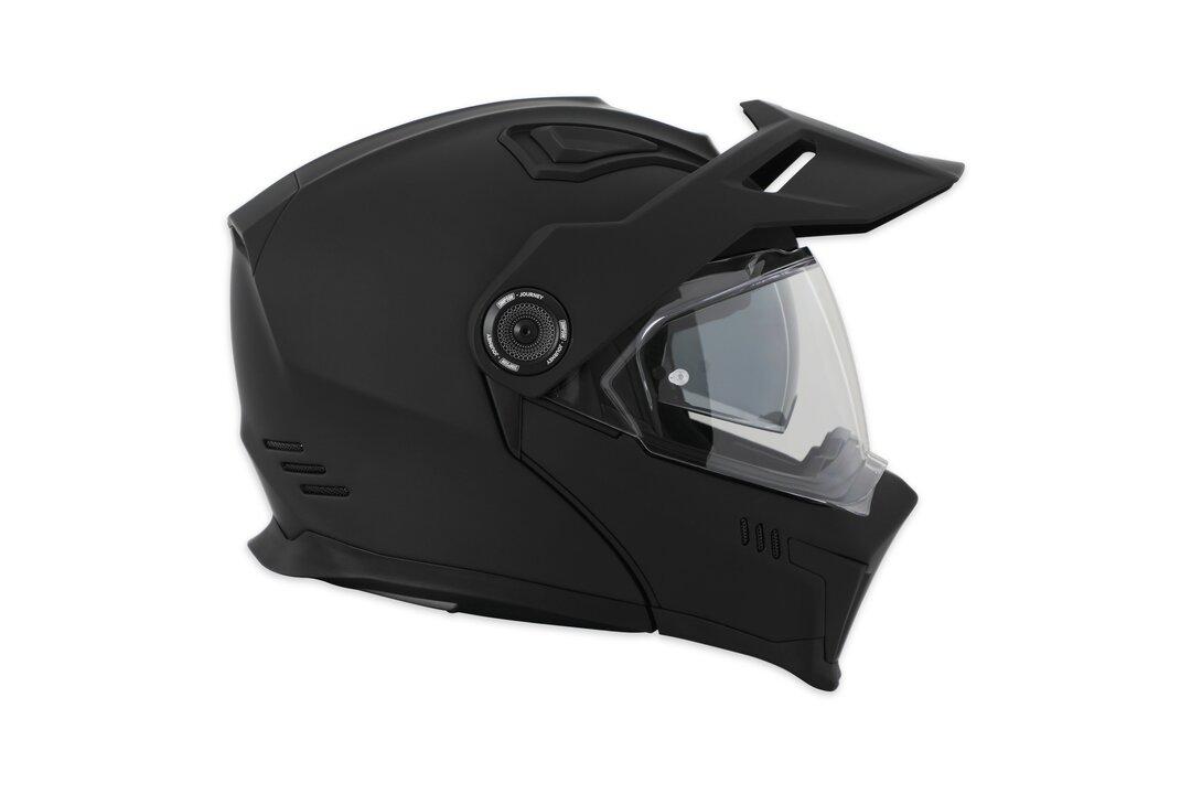 Simpson Racing REPLACEMENT JOURNEY CHINBAR MATTE BLACK - JBCA3