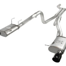 aFe 2011-2014 Mustang GT Mach Force-Xp 3" Stainless Steel Cat-Back Exhaust System w/ Black Tips