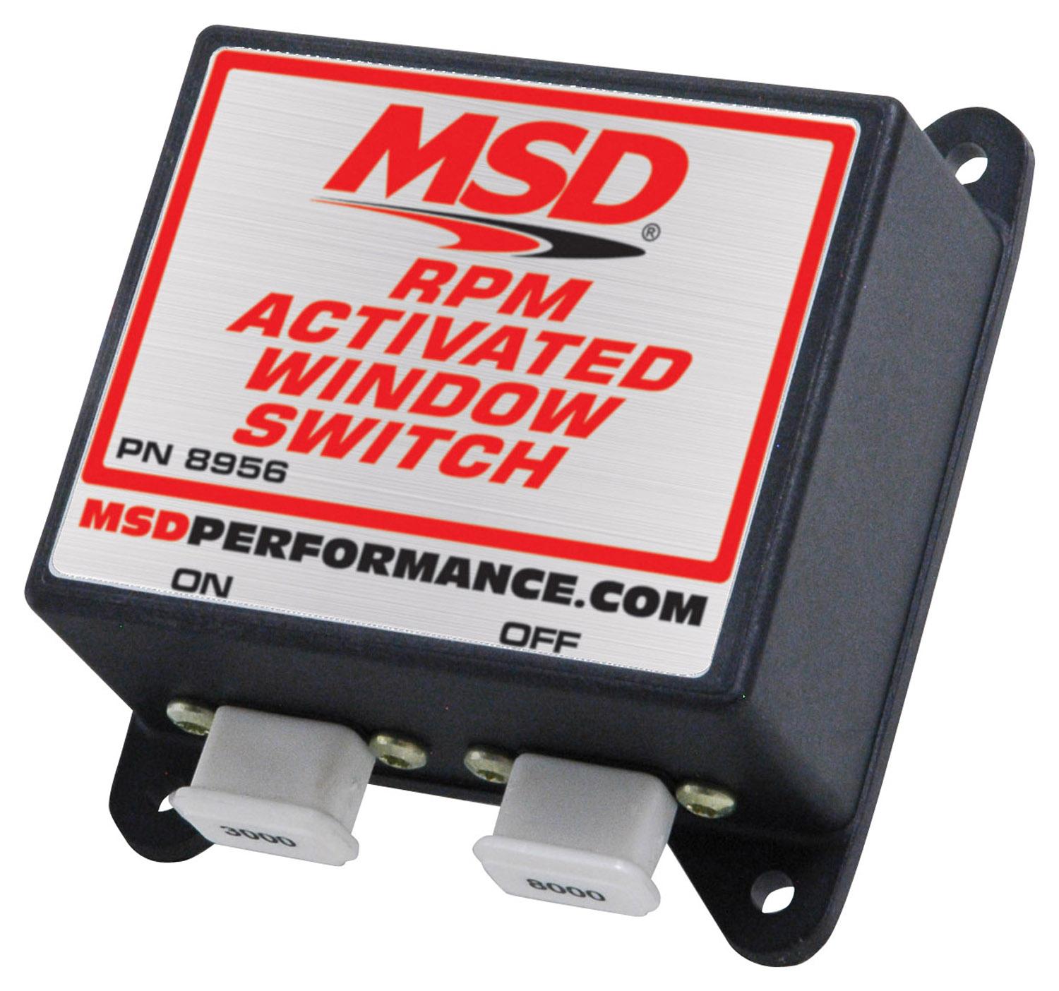 Window RPM Activated Switch.  - 8956