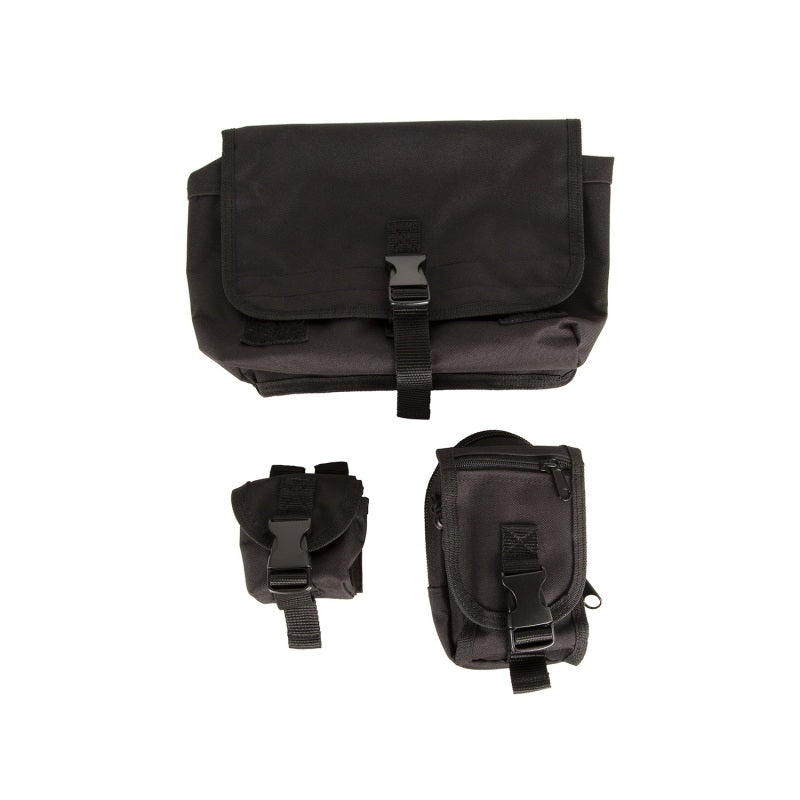 Rugged Ridge Roll Bar Storage Bag Sys. Molle; 18-21 Jeep Wrangler / 20-21 Gladiator (Rubicon) - 12113.01