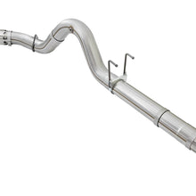 AFE ATLAS 5 IN Aluminized Steel DPF-Back Exhaust System w/Polished Tip (2017-2021 F-250 Super Duty, F-350 Super Duty) - 49-03090-P