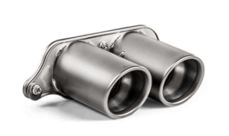 Akrapovic 2018-2020 Porsche Tail pipe set (Titanium). (2018-2019 911) - TP-T/S/17