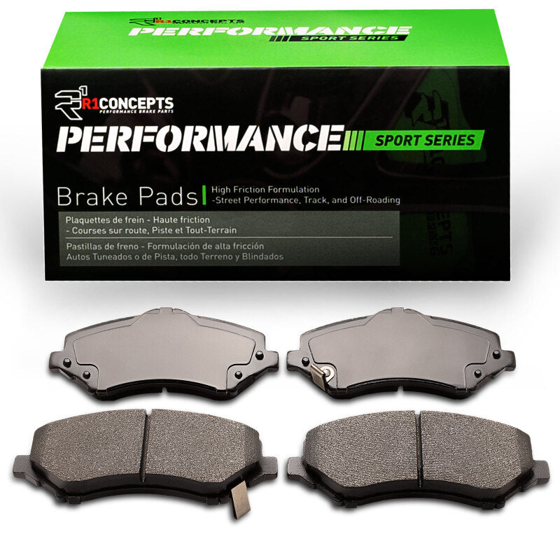 R1 07-18 Volkswagen Routan Front Performance Sport Brake Pads