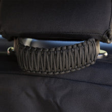 Rugged Ridge Grab Handle Paracord A-Pillar/Seat Mounted Black; 07-18 Wrangler Jk - 13305.82