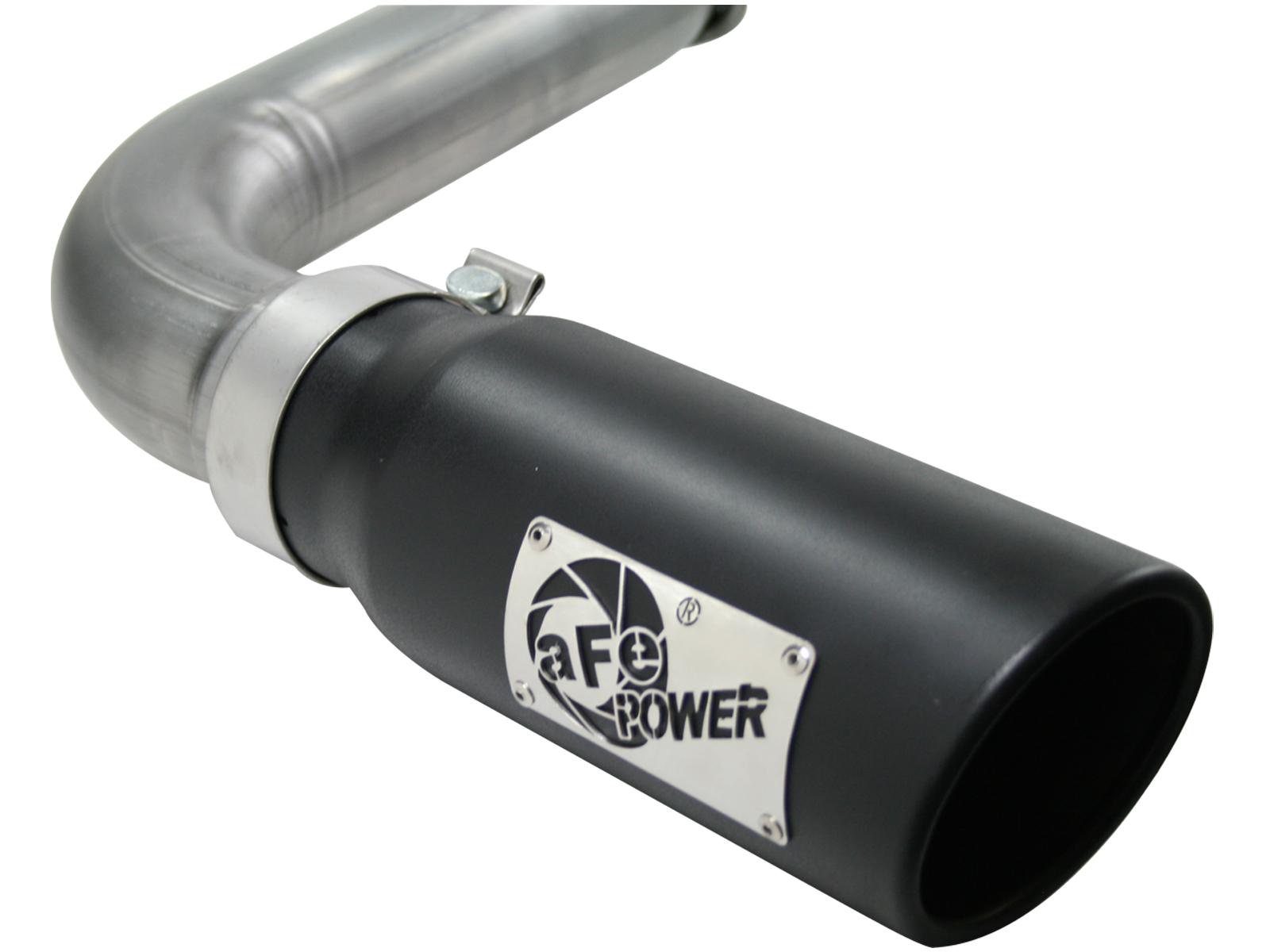 AFE MACH Force-Xp 3 IN 409 Stainless Steel Cat-Back Exhaust System w/Black Tip (1997-2003 F-150, F-150) - 49-43043-B