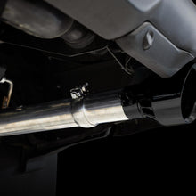 AWE 0FG Dual Rear Exit Catback for 5th Gen RAM 1500 5.7L (with bumper cutouts) - Diamond Black Tips - 3015-33006