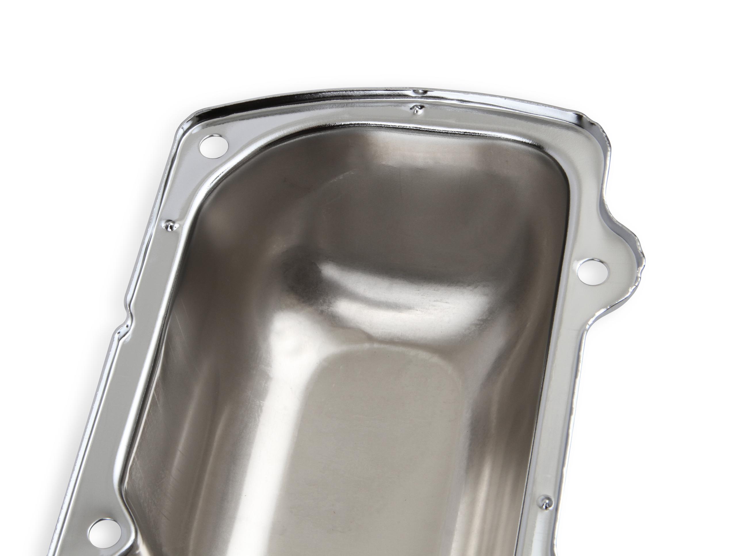Mr. Gasket Chrome Valve Covers without Baffle.  - 9422