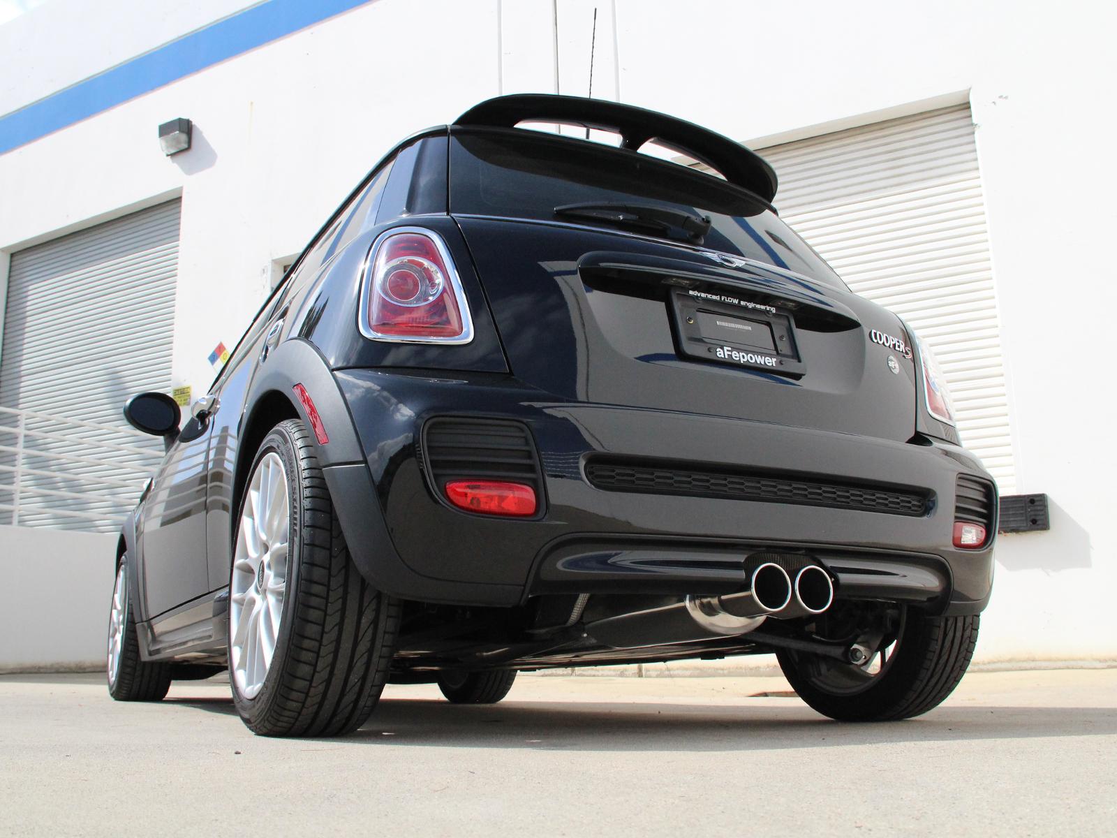 AFE MACH Force-Xp 2-1/2 IN 304 Stainless Steel Cat-Back Exhaust System (2007-2015 Cooper, Cooper, Cooper, Cooper, Cooper) - 49-36318