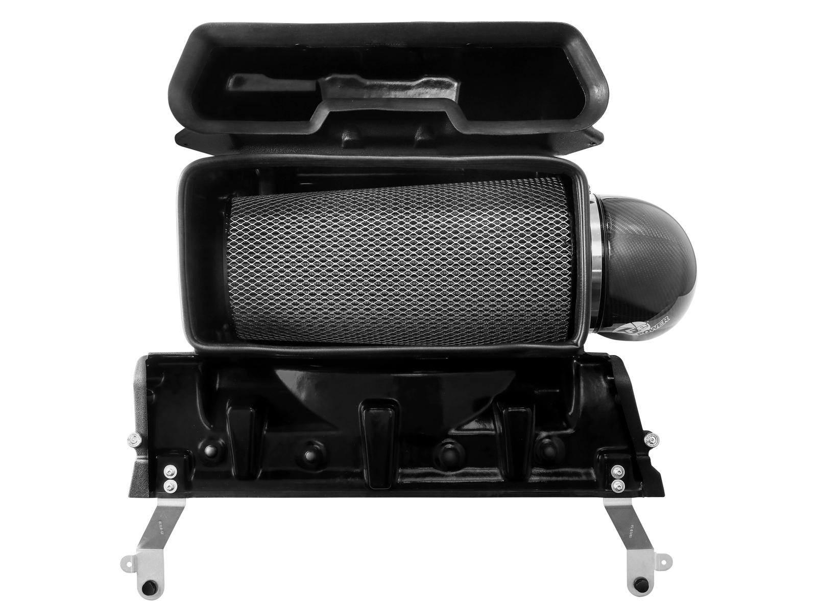 AFE Track Series Stage-2 Carbon Fiber Intake System w/ Pro 5R Filter Black - 57-10022K