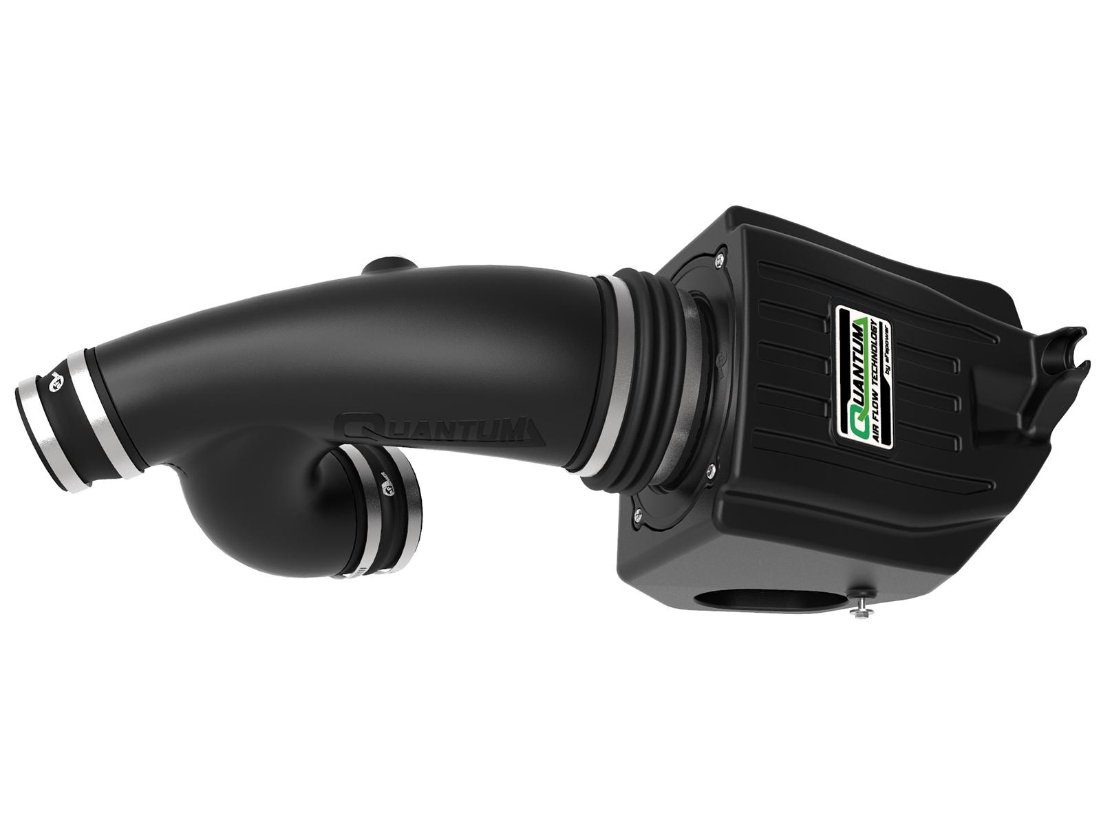 AFE QUANTUM Cold Air Intake System w/ Pro DRY S Filter (Ford F-150/Raptor 15-24 V6-2.7L (tt)/V6-3.5L (tt)) - 53-10008D
