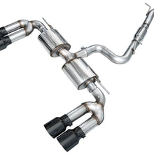 AWE Touring Edition Exhaust for Audi 8Y S3 - Diamond Black Tips - 3015-43897