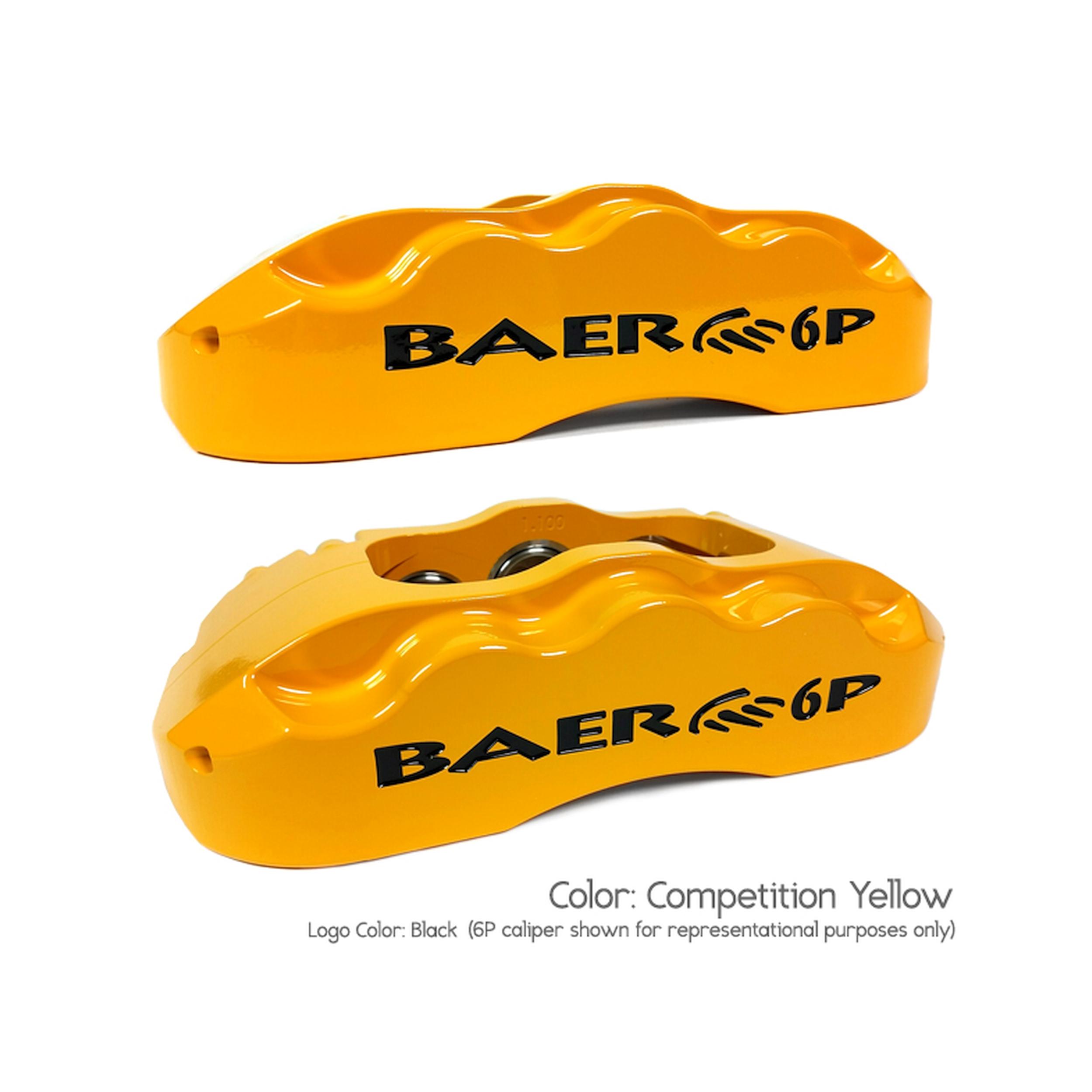 Baer 14" Pro+ Front Brake Kit, Comp Yellow, SDZ (1998-2002 Camaro , Firebird) - 4301333CY