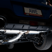 AWE Touring Edition Exhaust - Diamond Black Tips (2016-2023 Subaru BRZ / Toyota GR86 / Toyota 86) - 3015-33486