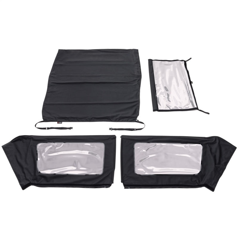 Rugged Ridge Voyager Fastback Top;Black Diamond;Jeep - 13860.35