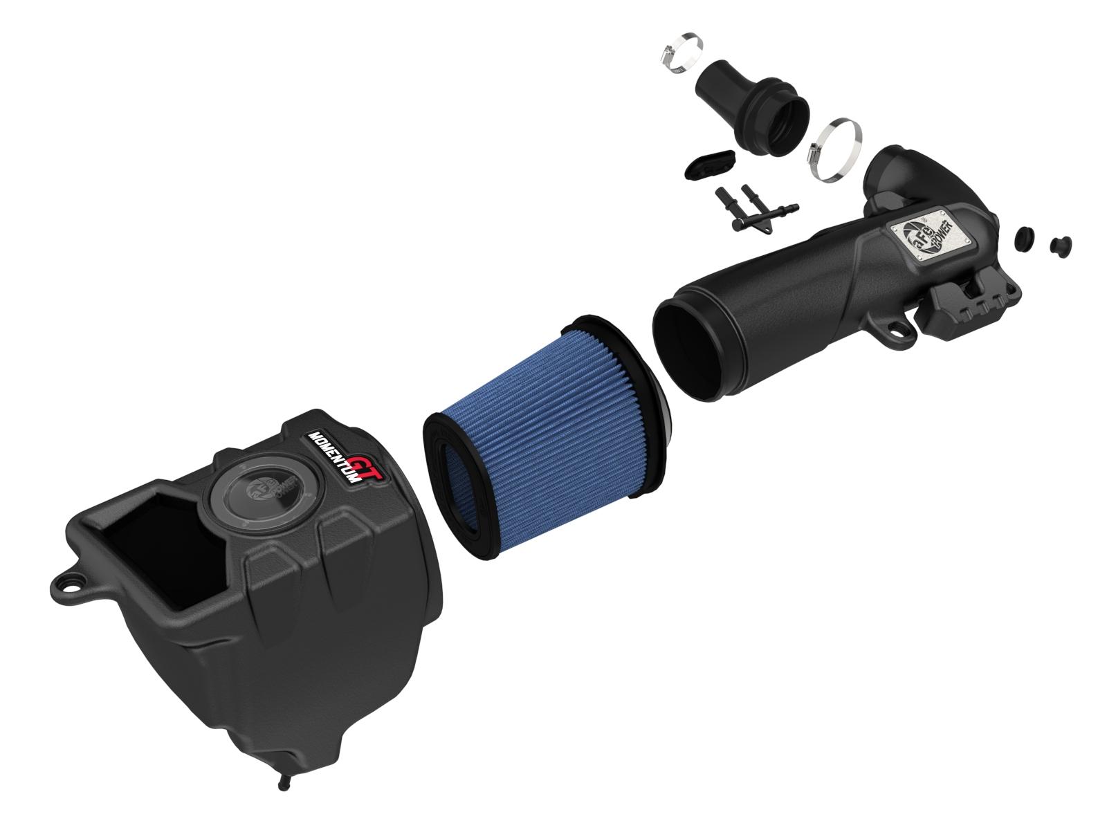 AFE Momentum GT Cold Air Intake System w/ Pro 5R Filter (Jeep Wrangler 4xe (JL) 24-25 L4-2.0L (t) Hybrid) - 50-70123R