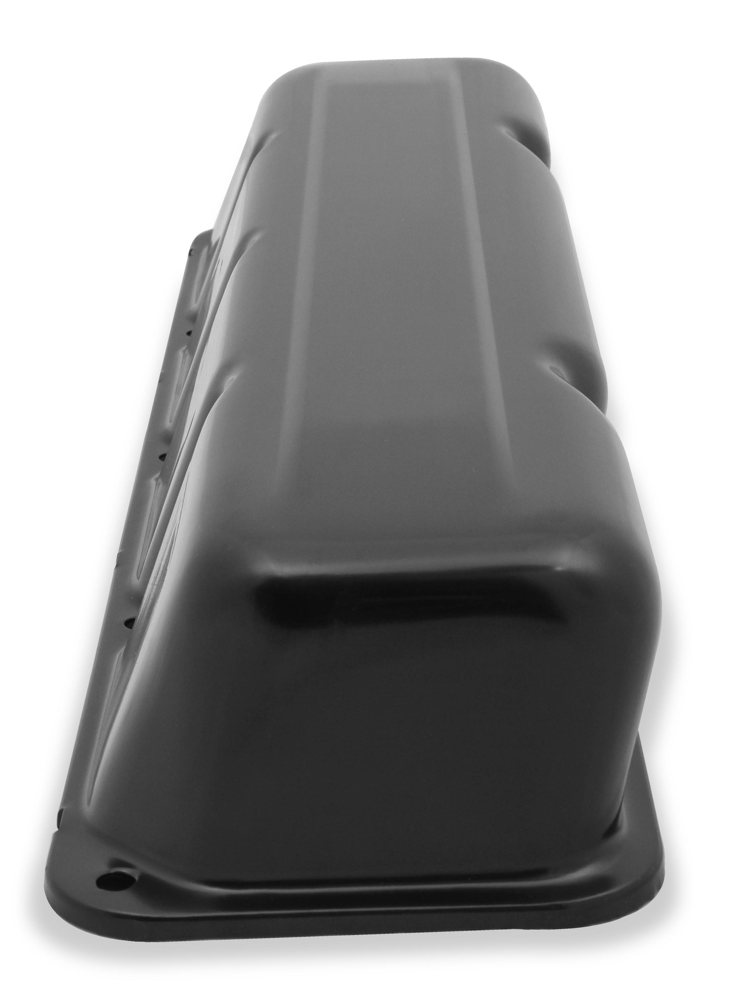 Mr. Gasket Valve Cover - Black.  - 9830BMRG
