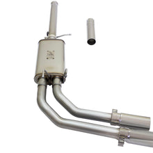AFE Rebel Series 3 IN to 2-1/2 IN 409 Stainless Steel Cat-Back Exhaust w/ Polish Tip - 49-44062-P
