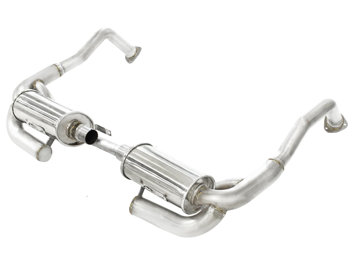 AFE MACH Force-Xp 2in to 2-1/2in Stainless Steel Cat-Back Exhaust System (2005-2008 Boxster, Boxster, Boxster, Cayman, Cayman) - 49-36411