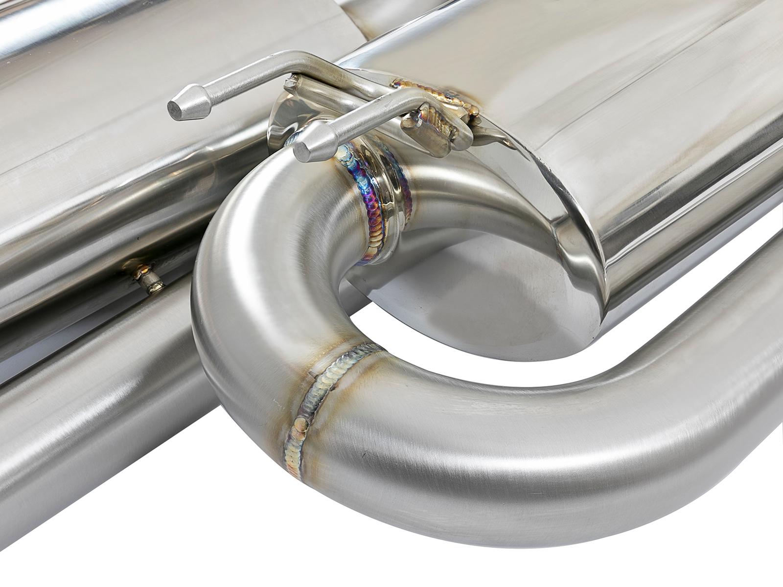 AFE Cat-Back Exhaust System (2017-2019 Honda Civic Si L4-1.5L (t)) - 49-36621-B
