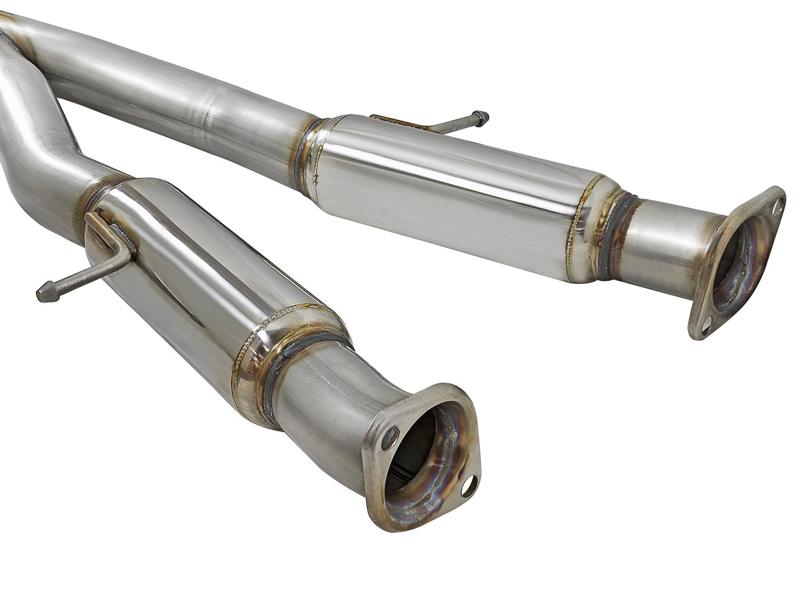 AFE MACH Force-Xp 3 IN 304 Stainless Steel Cat-Back Exhaust System w/ Resonator (2012-2021 Grand Cherokee, Grand Cherokee, Grand Cherokee) - 49-38059