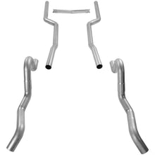 Flowmaster Header-back System - 3.00 in. Dual Side Exit - Pipes Only No Mufflers