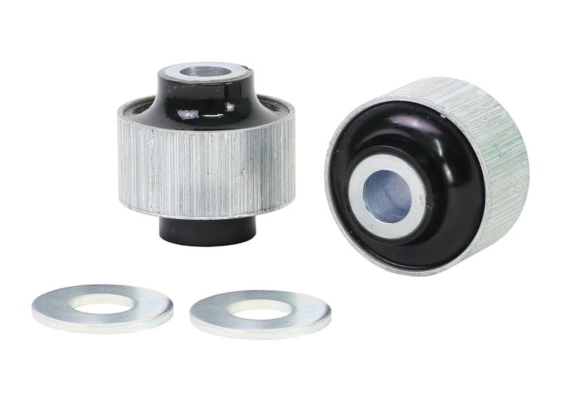 Whiteline Performance Front Control Arm Lower Inner Rear Bushing Standard Replacement Includes New Housing 04-16 Subaru Whiteline (2004-2019 Legacy, Outback, Impreza, Forester, WRX, XV Crosstrek, XV) - W53353