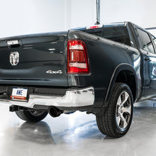 AWE 0FG Dual Rear Exit Catback for 5th Gen RAM 1500 5.7L (with bumper cutouts) - Diamond Black Tips - 3015-33006