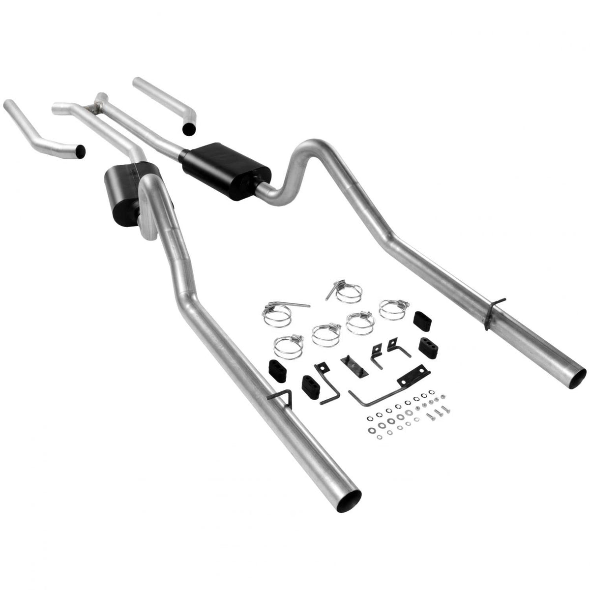 Flowmaster Header-back System - Dual Rear Exit - American Thunder - Aggressive Sound