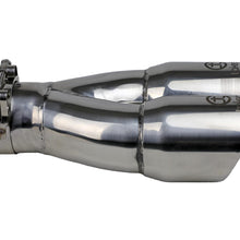 AFE Takeda 304 Stainless Steel Clamp-on Exhaust Tip Polished (2-1/2 IN Inlet x 3 IN Dual Outlet x 9-1/2 IN L) - 49T25364-P10
