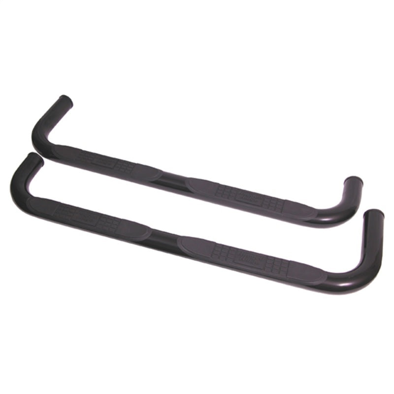 Rugged Ridge Tube Side Step Kit Round 3 Inch Black; 84-01 Jeep Cherokee Xj - 11590.81